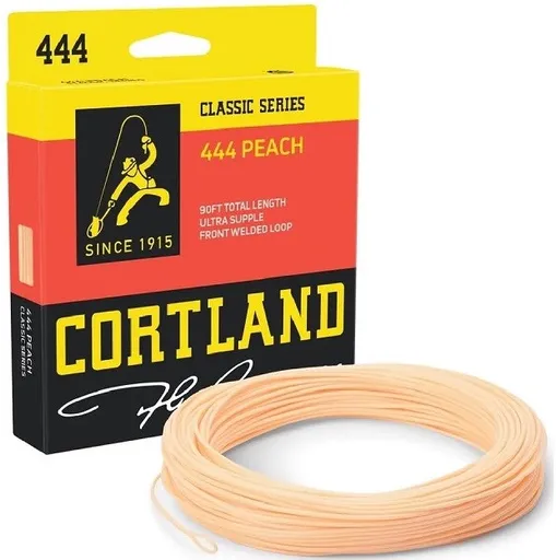 Cortland muškárska šnúra 444 classic freshwater peach 90 ft -  wf6f