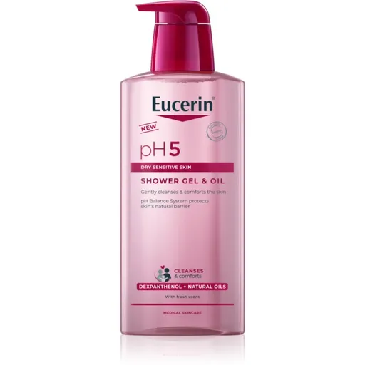 Eucerin pH5 Shower Gel & Oil upokojujúci sprchový gél 400 ml