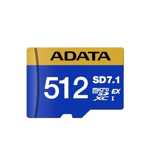 ADATA MicroSDXC 512GB karta Premier Extreme SD7.1, U3, C10, V30 (R:800/W:700 MB/s)