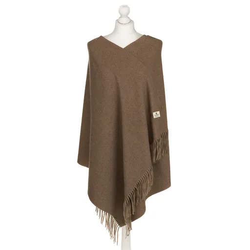 Elegantný dámsky jesenný a zimný šál s ozdobnými strapcami – Peterson