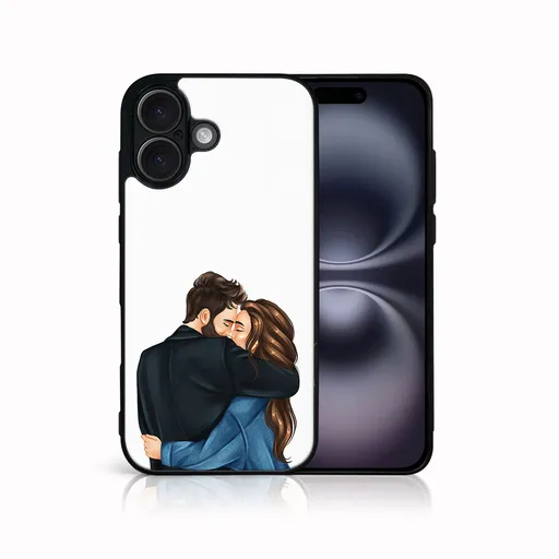 MY ART Ochranný kryt pre Apple iPhone 16 COUPLE (117)