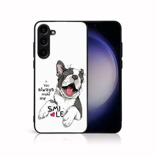 MY ART Ochranný kryt pre Samsung Galaxy S24 FE 5G SMILE (189)