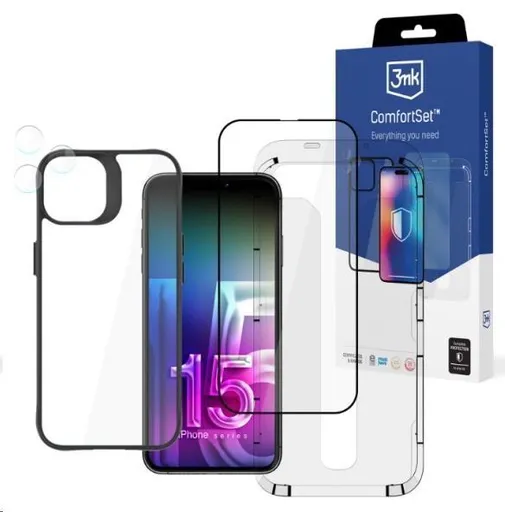 3mk Comfort Set 4 v 1 pre Apple iPhone 15 Pre Max