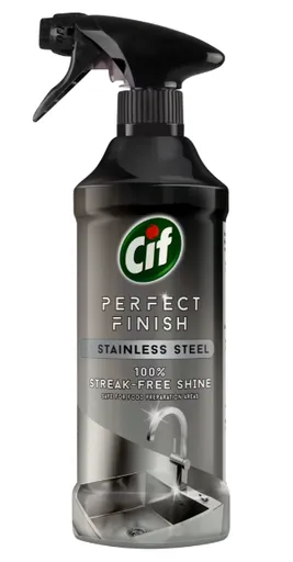 CIF PERFECT FINISH - čistič na nerezové povrchy (0,435 L)