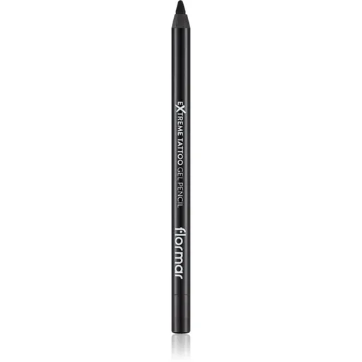 flormar Extreme Tattoo Gel Pencil vodeodolná gélová ceruzka na oči odtieň 06 Onyx 1.2 g