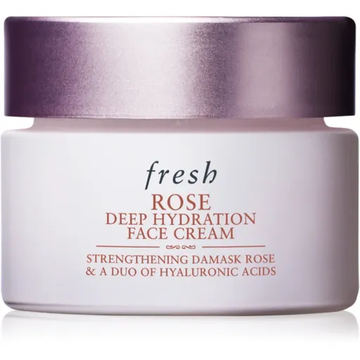 fresh Rose Deep Hydration Face Cream hydratačný krém na tvár s kyselinou hyalurónovou 15 ml