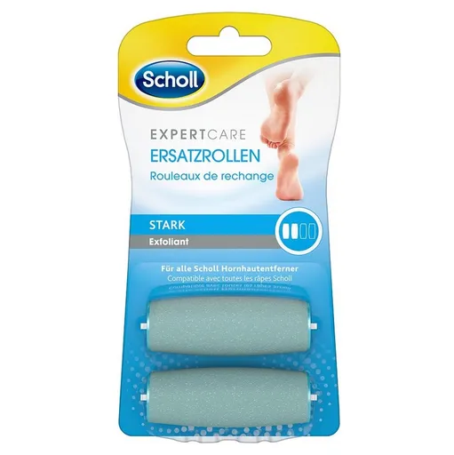 SCHOLL Velvet smooth rotačná hlavica stredne drsná 2 kusy