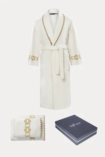 Soft Cotton Darčekové balenie županu, uteráku a osušky MONDRIAN