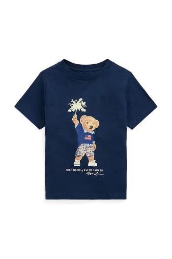 Tričko Polo Ralph Lauren tmavomodrá farba, jednofarebné, 322979103001