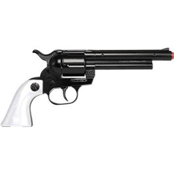 Kovbojský revolver kovový čierny 12 rán (8410982012168)