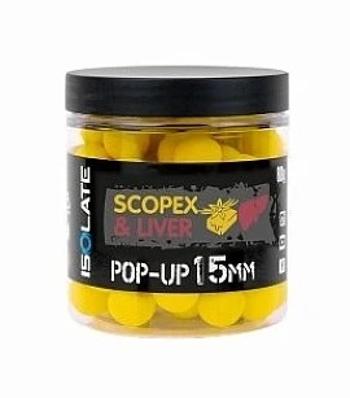 Shimano plávajúce boilie isolate pop-up scopex liver - 14 mm 80 g