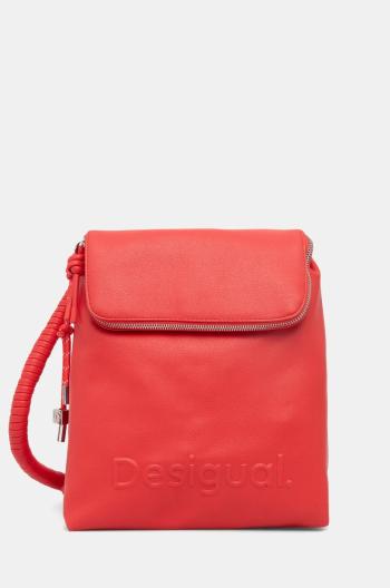 Ruksak Desigual HALF HAMPTON CORAL dámsky, oranžová farba, malý, jednofarebný, 25SAKP52