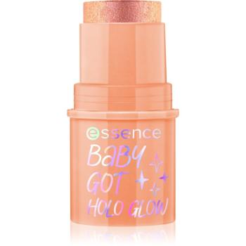 essence BABY GOT HOLO GLOW rozjasňujúca tyčinka odtieň 10 Holy Apricotly 5 g