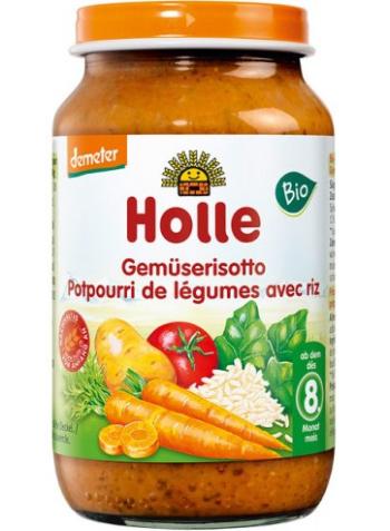 HOLLE Bio detská raňajka Zeleninové rizoto