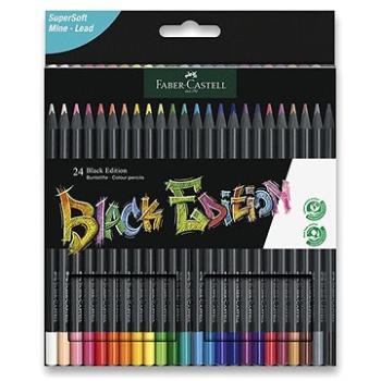 Pastelky Faber-Castell Black Edition, 24 farieb (4005401164241)