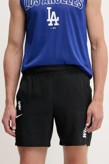 Tréningové šortky Nike Chicago White Sox čierna farba, 01NA-00A-RX-F0V