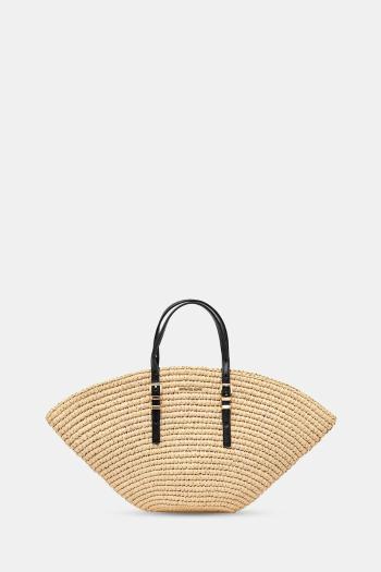 Kabelka MICHAEL Michael Kors béžová farba, 30S5G9FT1W