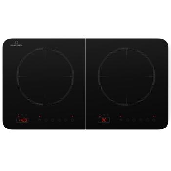 Klarstein Cookio, dvojitá indukčná varná doska, 3500 W, časovač, sklokeramika