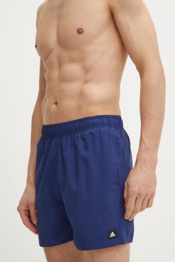 Plavkové šortky adidas Performance Solid CLX tmavomodrá farba, JC6638