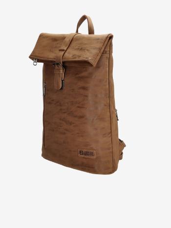 Enrico Benetti Rotterdam 15" Notebook 15 l Camel Batoh Hnědá