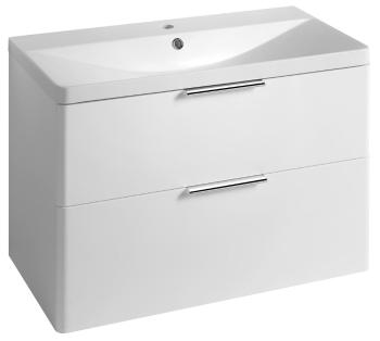 AQUALINE - DENEB umývadlová skrinka 80,5x55x39,4cm, biela mat DN284
