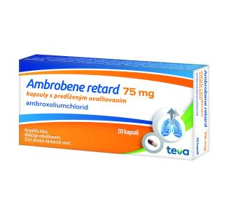 AMBROBENE RETARD 75 mg cps plg 20 kapsúl