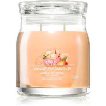 Yankee Candle Mango Ice Cream vonná sviečka Signature 368 g