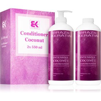 Brazil Keratin Coconut Conditioner výhodné balenie pre výživu a hydratáciu