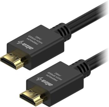 Videokábel AlzaPower AluCore Premium HDMI 2.0 High Speed 4K 5m fekete