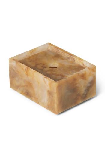 Úložná krabica ferm LIVING Mist Box oranžová farba