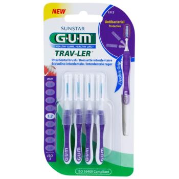 G.U.M Trav-Ler Interdental medzizubné kefky 1,2 mm 4 ks