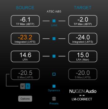 Nugen Audio LM-Correct 2 (Digitálny produkt)