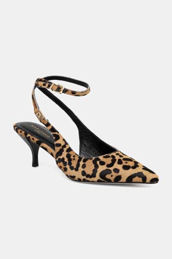 Semišové lodičky Marciano Guess béžová farba, 5YGZ31 7367A