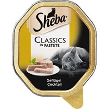 Hydinový kokteil Sheba Tub 85g + Množstevná zľava