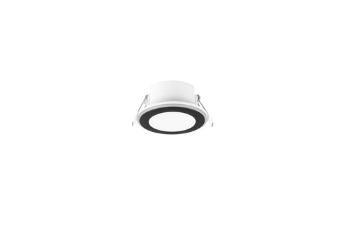 LED zapustené svietidlo Trio Aura čierna TR 652310132
