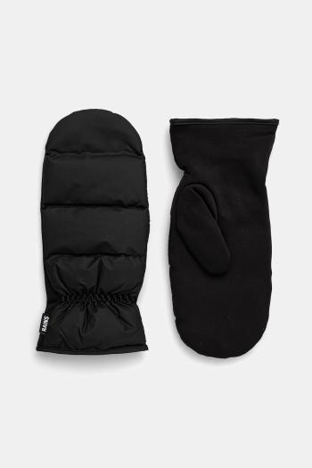 Rukavice Rains Lohja Puffer Mittens W1T2 čierna farba, 16080-01