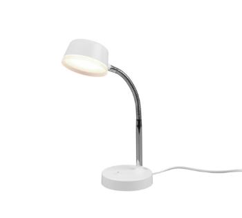 LED stolová lampa Reality Kiko biela R52501101