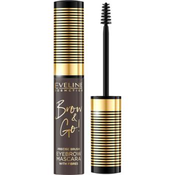 Eveline Cosmetics Brow & Go! riasenka na obočie odtieň 02 Dark 6 ml