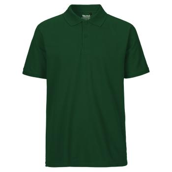 Neutral Pánska polokošeľa Classic z organickej Fairtrade bavlny - Fľaškovo zelená | XXXL