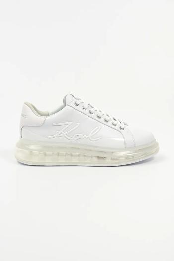 Tenisky Karl Lagerfeld KAPRI KUSHION pánske, biela farba, KL52648F