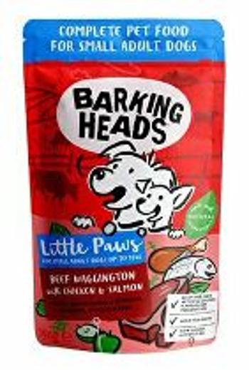 BARKING HEADS Litt.Paws Hovädzie mäso + kurča + balzam 150g + Množstevná zľava