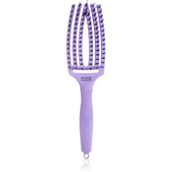 Olivia Garden Fingerbrush Bloom plochá kefa Lavender 1 ks