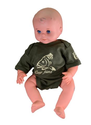R-spekt baby body carp friend khaki-veľkosť 3-6 mes.