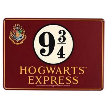 Harry Potter – Platform 9 3/4 – plechová ceduľa na stenu, veľ. A5 (5055453443398)