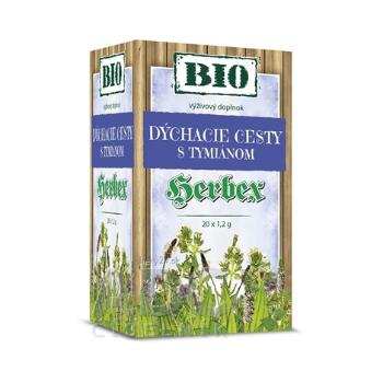 HERBEX BIO DÝCHACIE CESTY s tymiánom