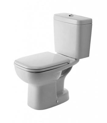 DURAVIT - D-Code WC kombi misa, spodný odpad, biela 21110100002