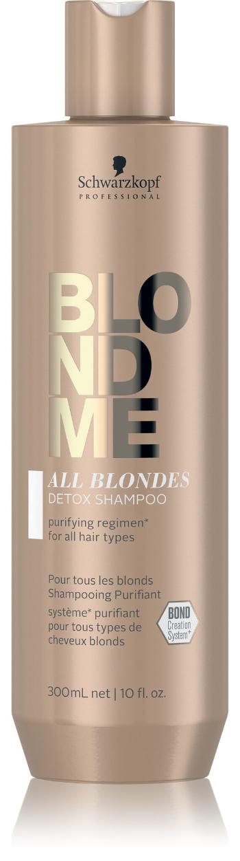 Schwarzkopf Professional Detoxikačný šampón pre všetky typy blond vlasov BLONDME All Blondes (Detox Shampoo) 300 ml