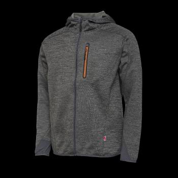 Scierra mikina tech hoodie pewter grey melange - m