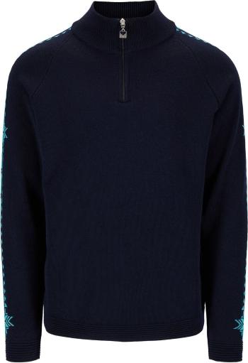 Dale of Norway Geilo Mens Merino Wool Sweater Marine/Peacock XL Sveter