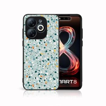 MY ART Ochranný kryt pre Infinix Smart 8 BLUE TERRAZZO (164)